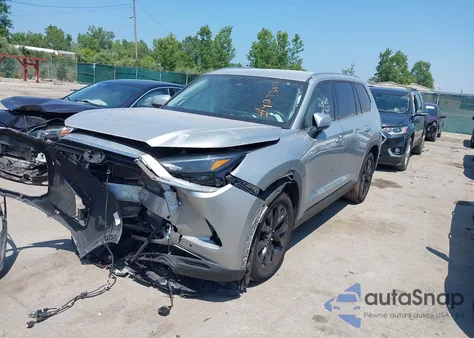 2024 Toyota Grand Highlander Hybrid Limited z USA, uszkodzony, nr VIN 5TDACAB50RS004814